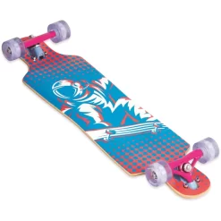 AUTHENTIC SPORTS Lang Board Compact ABEC 7 Space , Met Verlichte Wielen -Kinderen Buitenspeelgoed authentic sports lang board compact abec 7 space met verlichte wielen a303683 3