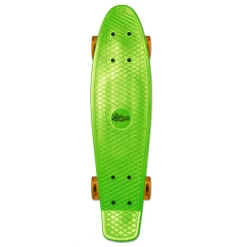 AUTHENTIC SPORTS Skateboard Fun, No Rules, Groen-transparant-oranje -Kinderen Buitenspeelgoed authentic sports skateboard fun no rules groen transparant oranje a211968 2
