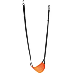 Bino Hangende Kinderschommel - Rood -Kinderen Buitenspeelgoed bino hangende kinderschommel rood a313716 3