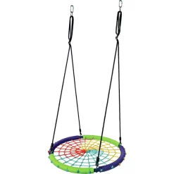Bino Nestschommel, Kleurrijk 7 Bino Nestschommel, Kleurrijk -Kinderen Buitenspeelgoed bino nestschommel kleurrijk a313717 2