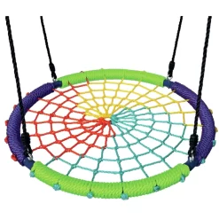 Bino Nestschommel, Kleurrijk 8 Bino Nestschommel, Kleurrijk -Kinderen Buitenspeelgoed bino nestschommel kleurrijk a313717 3