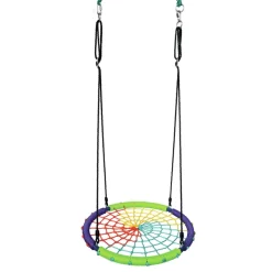 Bino Nestschommel, Kleurrijk 9 Bino Nestschommel, Kleurrijk -Kinderen Buitenspeelgoed bino nestschommel kleurrijk a313717 4