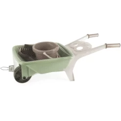 Dantoy Green Set Tuinkruiwagen -Kinderen Buitenspeelgoed dantoy green set tuinkruiwagen a332347 4