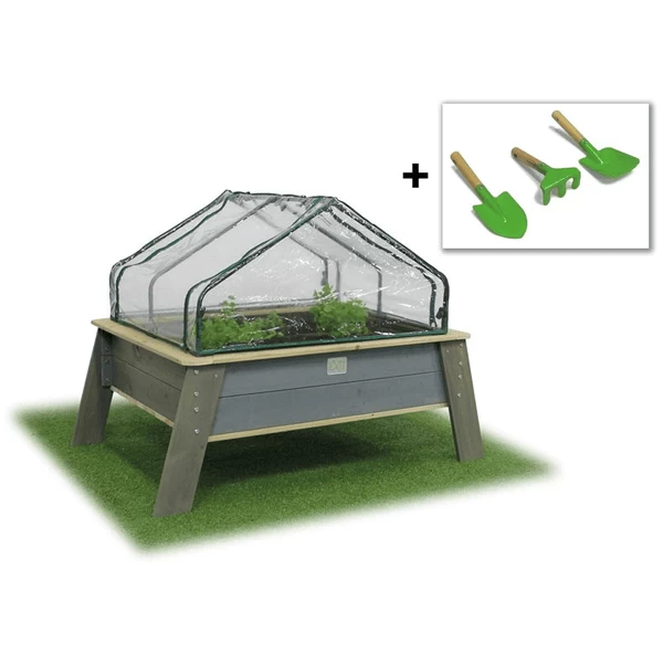 EXIT TOYS EXIT Aksent Kweektafel XL Met Kweekkas En Tuingereedschap 2 EXIT TOYS EXIT Aksent Kweektafel XL Met Kweekkas En Tuingereedschap - Afbeelding 2