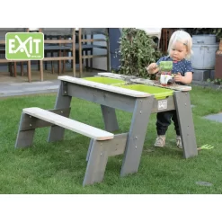 EXIT TOYS EXIT Aksent Zand-, Water- En Picknicktafel (1 Bankje) 8 EXIT TOYS EXIT Aksent Zand-, Water- En Picknicktafel (1 Bankje) -Kinderen Buitenspeelgoed exit aksent zand water en picknicktafel 1 bankje a248473 3