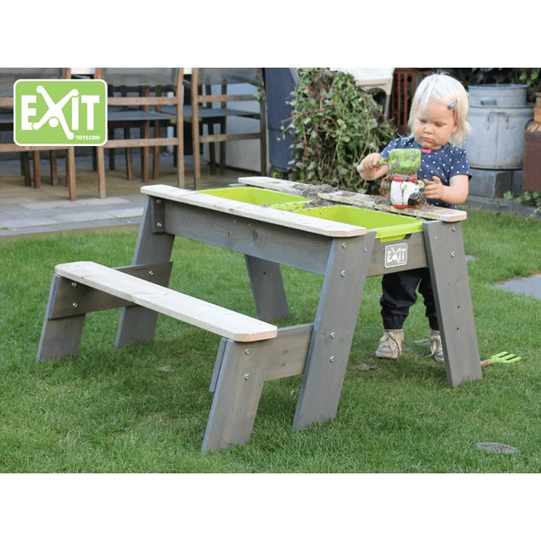 EXIT TOYS EXIT Aksent Zand-, Water- En Picknicktafel (1 Bankje) 4 EXIT TOYS EXIT Aksent Zand-, Water- En Picknicktafel (1 Bankje) - Afbeelding 4