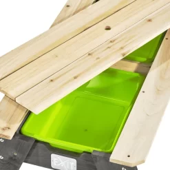EXIT TOYS EXIT Aksent Zand-, Water- En Picknicktafel (2 Bankjes) Met Parasol En Tuingereedschap 8 EXIT TOYS EXIT Aksent Zand-, Water- En Picknicktafel (2 Bankjes) Met Parasol En Tuingereedschap -Kinderen Buitenspeelgoed exit aksent zand water en picknicktafel 2 bankjes met parasol en tuingereedschap a248478 3