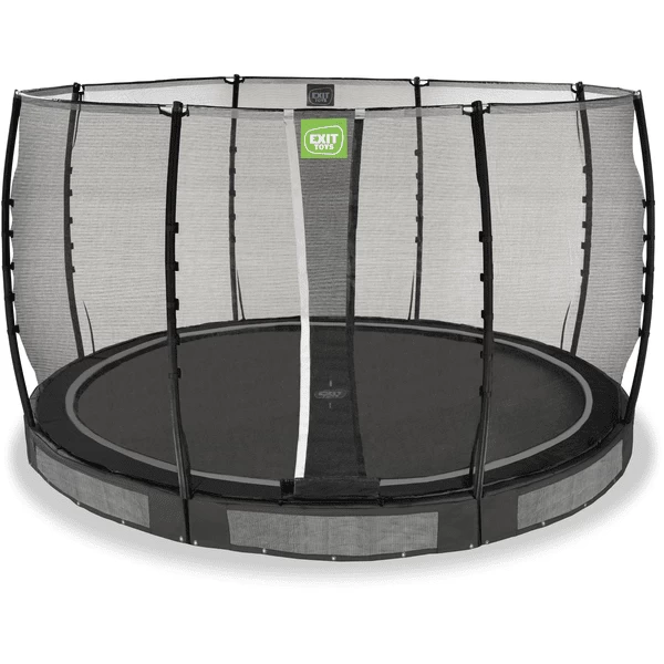 EXIT TOYS EXIT Allure Class Ic Ground Trampoline ø 366 Cm Met Veiligheidsnet, Groen 2 EXIT TOYS EXIT Allure Class Ic Ground Trampoline ø 366 Cm Met Veiligheidsnet, Groen - Afbeelding 2