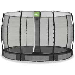 EXIT TOYS EXIT Allure Class Ic Ground Trampoline ø 366 Cm Met Veiligheidsnet, Groen