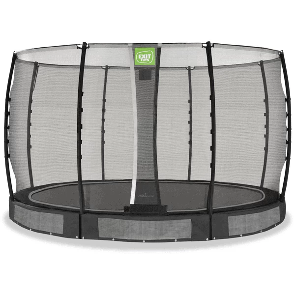 EXIT TOYS EXIT Allure Class Ic Ground Trampoline ø 366 Cm Met Veiligheidsnet, Groen 1 EXIT TOYS EXIT Allure Class Ic Ground Trampoline ø 366 Cm Met Veiligheidsnet, Groen