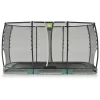 EXIT TOYS EXIT Allure Premium Grondtrampoline 214x366cm - Groen