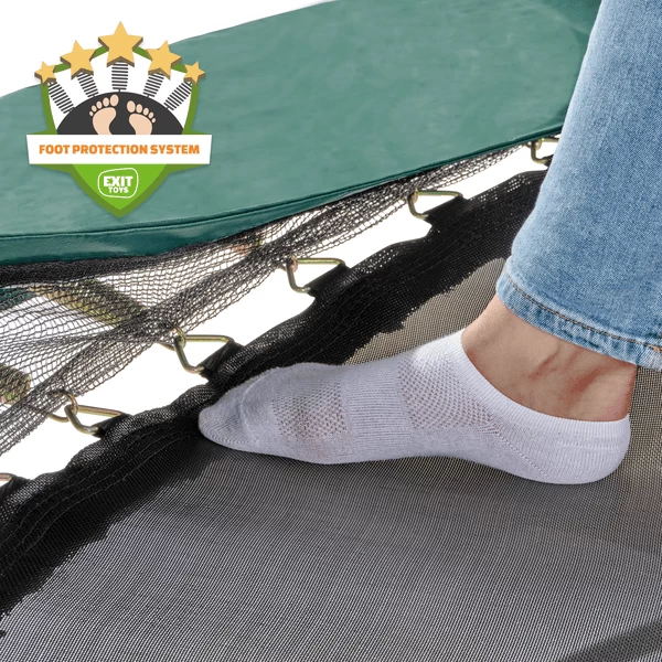 EXIT TOYS EXIT Allure Premium Trampoline 244x427cm - Groen 4 EXIT TOYS EXIT Allure Premium Trampoline 244x427cm - Groen - Afbeelding 4