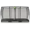 EXIT TOYS EXIT Allure Premium Vloertrampoline 214x366cm - Zwart