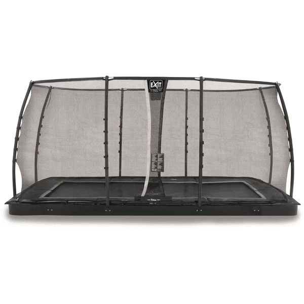 EXIT TOYS EXIT Dynamic Gelijkvloerse Trampoline 275 X 458 Cm Met Veiligheidsnet, Zwart 1 EXIT TOYS EXIT Dynamic Gelijkvloerse Trampoline 275 X 458 Cm Met Veiligheidsnet, Zwart