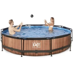 EXIT TOYS EXIT Frame Pool ø300x76cm (12v) - HoutlookEXIT Frame Pool ø360x76cm (12v) - Houtlook -Kinderen Buitenspeelgoed exit frame pool o300x76cm 12v houtlookexit frame pool o360x76cm 12v houtlook a305879 3