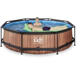 EXIT TOYS EXIT Frame Pool ø300x76cm (12v) - HoutoptiekEXIT PeakPro ø10ft Zwart -Kinderen Buitenspeelgoed exit frame pool o300x76cm 12v houtoptiekexit peakpro o10ft zwart a305877 4