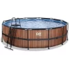 EXIT TOYS EXIT Frame Pool ø488x122cm (12v Sand Filter) - Houtlook