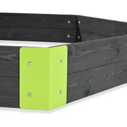 EXIT TOYS Exit Houten Zandbak Aksent Zeshoekig 200 X 170 Cm -Kinderen Buitenspeelgoed exit houten zandbak aksent zeshoekig 200 x 170 cm a294551 2