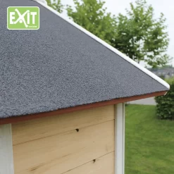 EXIT TOYS EXIT Loft 300 Houten Speelhuis - Naturel -Kinderen Buitenspeelgoed exit loft 300 houten speelhuis naturel a248315 3