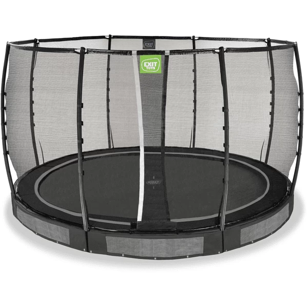 EXIT TOYS EXIT Silhouette Grondtrampoline ø366 Cm Met Veiligheidsnet - Groen 2 EXIT TOYS EXIT Silhouette Grondtrampoline ø366 Cm Met Veiligheidsnet - Groen - Afbeelding 2