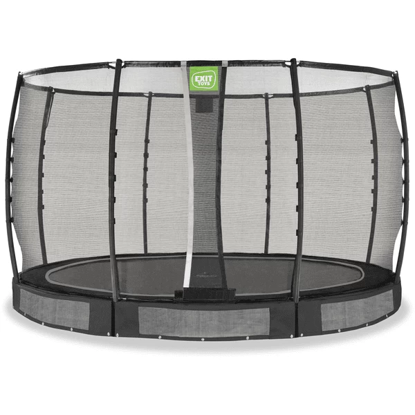 EXIT TOYS EXIT Silhouette Grondtrampoline ø366 Cm Met Veiligheidsnet - Groen 1 EXIT TOYS EXIT Silhouette Grondtrampoline ø366 Cm Met Veiligheidsnet - Groen