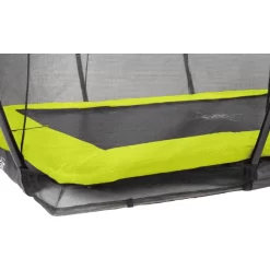 EXIT TOYS EXIT Silhouette Inground Trampoline 244x366cm Met Veiligheidsnet - Groen -Kinderen Buitenspeelgoed exit silhouette inground trampoline 244x366cm met veiligheidsnet groen a251730 3