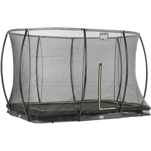 EXIT TOYS EXIT Silhouette Inground Trampoline 244x366cm Met Veiligheidsnet - Zwart 2 EXIT TOYS EXIT Silhouette Inground Trampoline 244x366cm Met Veiligheidsnet - Zwart - Afbeelding 2