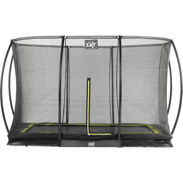 EXIT TOYS EXIT Silhouette Inground Trampoline 244x366cm Met Veiligheidsnet - Zwart 1 EXIT TOYS EXIT Silhouette Inground Trampoline 244x366cm Met Veiligheidsnet - Zwart