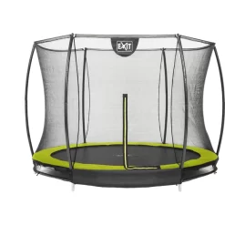 EXIT TOYS EXIT Silhouette Inground Trampoline ø244cm Met Veiligheidsnet - Groen