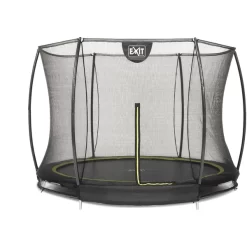 EXIT TOYS EXIT Silhouette Inground Trampoline ø244cm Met Veiligheidsnet - Zwart -Kinderen Buitenspeelgoed exit silhouette inground trampoline o244cm met veiligheidsnet zwart a251714 4