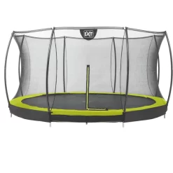 EXIT TOYS EXIT Silhouette Inground Trampoline ø366cm Met Veiligheidsnet - Groen 9 EXIT TOYS EXIT Silhouette Inground Trampoline ø366cm Met Veiligheidsnet - Groen -Kinderen Buitenspeelgoed exit silhouette inground trampoline o366cm met veiligheidsnet groen a251728 4