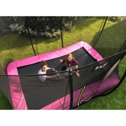 EXIT TOYS EXIT Silhouette Inground Trampoline ø366cm Met Veiligheidsnet - Zwart -Kinderen Buitenspeelgoed exit silhouette inground trampoline o366cm met veiligheidsnet zwart a251719 3