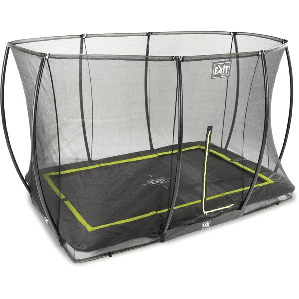 EXIT TOYS EXIT Silhouette Trampoline 214x305cm Met Veiligheidsnet - Zwart 2 EXIT TOYS EXIT Silhouette Trampoline 214x305cm Met Veiligheidsnet - Zwart - Afbeelding 2