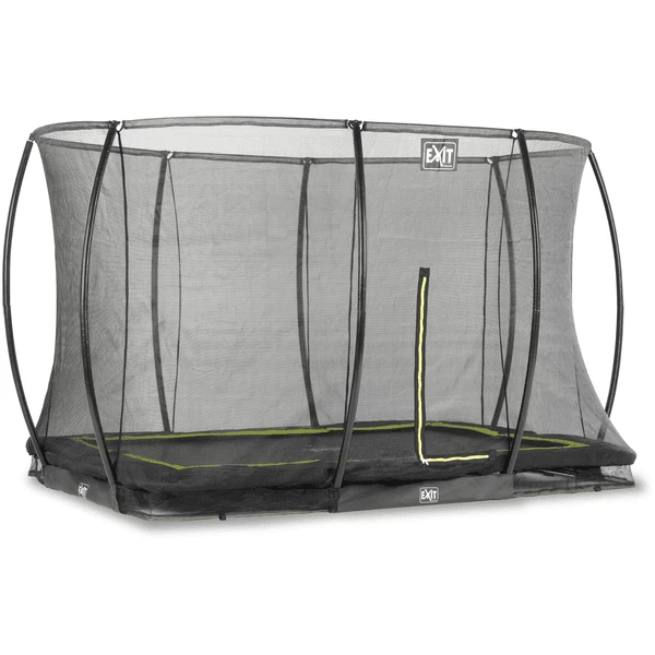 EXIT TOYS EXIT Silhouette Trampoline 214x305cm Met Veiligheidsnet - Zwart 3 EXIT TOYS EXIT Silhouette Trampoline 214x305cm Met Veiligheidsnet - Zwart - Afbeelding 3