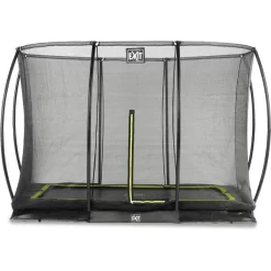 EXIT TOYS EXIT Silhouette Trampoline 214x305cm Met Veiligheidsnet - Zwart