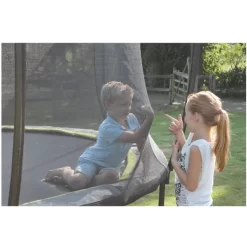 EXIT TOYS EXIT Silhouette Trampoline ø244cm - Zwart -Kinderen Buitenspeelgoed exit silhouette trampoline o244cm zwart a251449 4