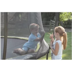 EXIT TOYS EXIT Silhouette Trampoline ø305cm - Zwart -Kinderen Buitenspeelgoed exit silhouette trampoline o305cm zwart a251452 4