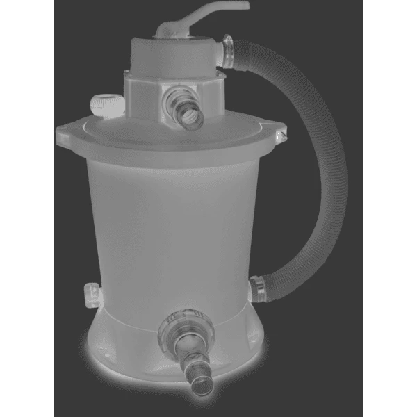 EXIT TOYS EXIT Stone Pool ø450x122cm Met Zandfilterpomp, Grijs 5 EXIT TOYS EXIT Stone Pool ø450x122cm Met Zandfilterpomp, Grijs - Afbeelding 5