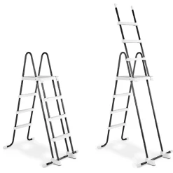 EXIT TOYS EXIT Stone Zwembad 540x250x122cm Met Afdekking En Sand Filterpomp, Grijs 9 EXIT TOYS EXIT Stone Zwembad 540x250x122cm Met Afdekking En Sand Filterpomp, Grijs -Kinderen Buitenspeelgoed exit stone zwembad 540x250x122cm met afdekking en sand filterpomp grijs a294632 4