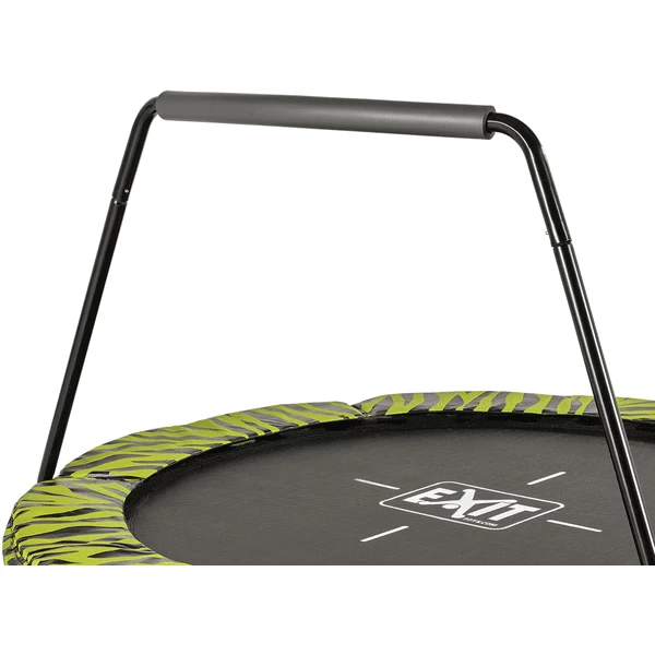EXIT TOYS EXIT Tiggy Junior Trampoline Met Greepstang ø140 Cm, Zwart/groen 2 EXIT TOYS EXIT Tiggy Junior Trampoline Met Greepstang ø140 Cm, Zwart/groen - Afbeelding 2