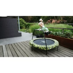 EXIT TOYS EXIT Tiggy Junior Trampoline Met Greepstang ø140 Cm, Zwart/groen 9 EXIT TOYS EXIT Tiggy Junior Trampoline Met Greepstang ø140 Cm, Zwart/groen -Kinderen Buitenspeelgoed exit tiggy junior trampoline met greepstang o140 cm zwart groen a294553 4