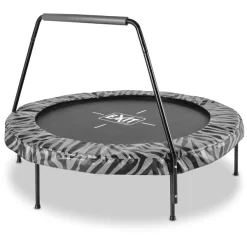 EXIT TOYS EXIT Tiggy Junior Trampoline Met Handvat ø140 Cm, Zwart/grijs