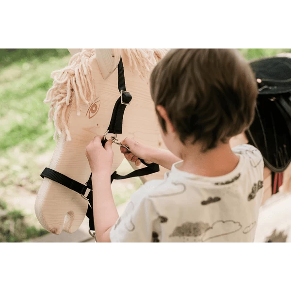 Helga Kreft "Halster Voor Tuinpaarden, Zwart." 2 Helga Kreft "Halster Voor Tuinpaarden, Zwart." - Afbeelding 2