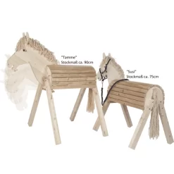 Helga Kreft Houten Tuinpaard Susi -Kinderen Buitenspeelgoed helga kreft houten tuinpaard susi a276891 2