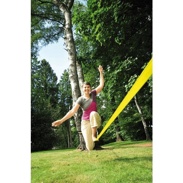 HUDORA Slackline Met Boombescherming 76656 2 HUDORA Slackline Met Boombescherming 76656 - Afbeelding 2