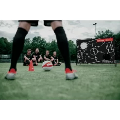 HUDORA ® Voetbaldoelpuntencoach - Kicker-Editie - Wedstrijdschema -Kinderen Buitenspeelgoed hudora voetbaldoelpuntencoach kicker editie wedstrijdschema a287951 3