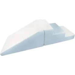 KIDKII Trap En Schuif Imitatieleer Blauw -Kinderen Buitenspeelgoed kidkii trap en schuif imitatieleer blauw a375361 4