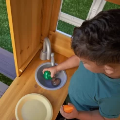 Kidkraft® Moderne Speeltuinhuis -Kinderen Buitenspeelgoed kidkraft moderne speeltuinhuis a217902 4