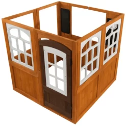 Kidkraft® Tuinspeelhuis Van Hout "Garden View" -Kinderen Buitenspeelgoed kidkraft tuinspeelhuis van hout garden view a250019 2