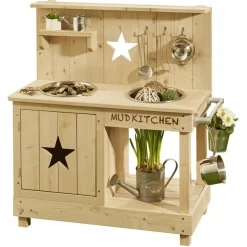 MUDDY BUDDY Buitenspeelkeuken " Adventurer Star" Naturel 9 MUDDY BUDDY Buitenspeelkeuken " Adventurer Star" Naturel -Kinderen Buitenspeelgoed muddy buddy buitenspeelkeuken adventurer star naturel a412096 4